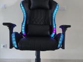Žaidimų kėdė su LED Ranum - nuotraukos Nr. 6
