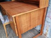 Vintažinis mid century rašomojo stalas - nuotraukos Nr. 2
