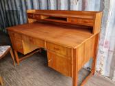 Vintažinis mid century rašomojo stalas - nuotraukos Nr. 18