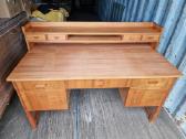 Vintažinis mid century rašomojo stalas - nuotraukos Nr. 21