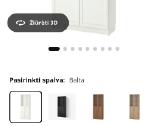 2 Ikea indaujos-knygų spintos + komoda - nuotraukos Nr. 2
