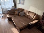 Isskleidziama kampine sofa-lova + staliukas - nuotraukos Nr. 2