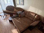 Isskleidziama kampine sofa-lova + staliukas - nuotraukos Nr. 3