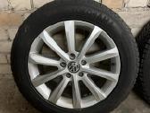 VW R17 ratlankiai su žiem. padangomis 215/55/r17 - nuotraukos Nr. 2