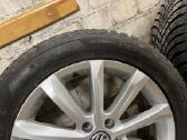 VW R17 ratlankiai su žiem. padangomis 215/55/r17 - nuotraukos Nr. 12