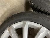 VW R17 ratlankiai su žiem. padangomis 215/55/r17 - nuotraukos Nr. 13