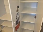 Trejų dalių drabužių spinta vaikų kambariui - nuotraukos Nr. 5