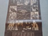 Didelis TSRS kalendorius-plakatai „Kino aktoriai“ - nuotraukos Nr. 6
