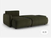 Tik išpakuota, nauja minimalistinė sofa-lova - nuotraukos Nr. 6