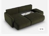 Tik išpakuota, nauja minimalistinė sofa-lova - nuotraukos Nr. 7