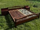Dvigulė lova medžio masyvo King Size - nuotraukos Nr. 6