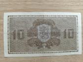 Apunaujas Suomijos banknotas 10 Markkaa 1939 m - nuotraukos Nr. 3
