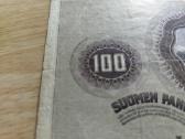 Suomiškas100 markų banknotas 1909 m. Nr. 2911359 - nuotraukos Nr. 6