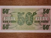 Anglijos 50 pencu banknotas - nuotraukos Nr. 2