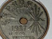 Ispanija 25 sentimai 1937 - nuotraukos Nr. 2