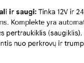 Universali 8/12 jungiklių valdymo panelė - nuotraukos Nr. 5