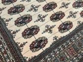 Rankų darbo vilnonis Bukhara kilimas - nuotraukos Nr. 5