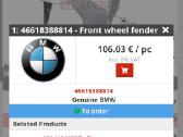 Moto sparnai Bmw S1000rr - nuotraukos Nr. 5