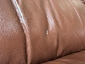 Dvivietė odinė sofa - 80 € - nuotraukos Nr. 4
