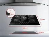 Hertz Forte ® Premium 5 degiklių, 3.2 kw 90cm - nuotraukos Nr. 10