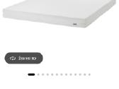 Tvirta medinė lova 120x200 su čiužiniu - nuotraukos Nr. 5