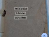 Nikeliuotas žalvarinis samovaras - nuotraukos Nr. 3