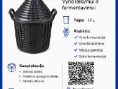 Buteliai vyno fermentacijai ir laikymui. - nuotraukos Nr. 8