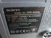 Sony cfd-g500l muzikinis centras - nuotraukos Nr. 4