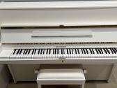 Pianinas Wilh. Steinmann, baltas blizgus - nuotraukos Nr. 2