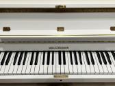 Pianinas Wilh. Steinmann, baltas blizgus - nuotraukos Nr. 6