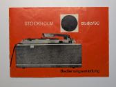Stockholm Studio 90 veikiantis retro patefonas - nuotraukos Nr. 18