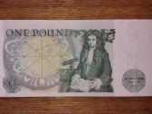 Anglijos 1 £ banknotas - nuotraukos Nr. 2