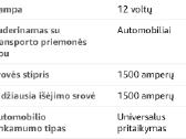 Automobilio užvedejas,busteris, užvedimo įrenginis - nuotraukos Nr. 6