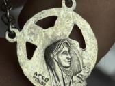 Sidabrinis kryželis rožančius su medžiu - nuotraukos Nr. 7