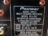 Pioneer Sc-lx83 stiprintuvas resyveris 7x190w - nuotraukos Nr. 8