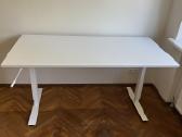 Baltas rašomasis / darbo stalas 160-80 cm - nuotraukos Nr. 4