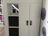 Ikea dviaukštė lova, spinta, stalas - nuotraukos Nr. 2