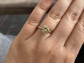 14k aukso žiedas su natūraliu 2.26 ct deimantu - nuotraukos Nr. 6