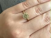 14k aukso žiedas su natūraliu 2.26 ct deimantu - nuotraukos Nr. 7