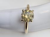 14k aukso žiedas su natūraliu 2.26 ct deimantu - nuotraukos Nr. 5