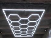 Lubinis LED honey comb šviestuvas - nuotraukos Nr. 3