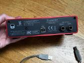 Focusrite Scarlett 2i2 (1 karta) Usb garso plokste - nuotraukos Nr. 3