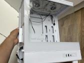 Balto dizaino Darkflash Pc korpusas su 3 Rgb fan - nuotraukos Nr. 9
