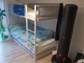 Ikea Vitval dviaukštė lova su 2 čiužiniais - nuotraukos Nr. 2