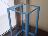 Terariumas 25x25x45cm (mėlynas) - nuotraukos Nr. 3