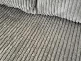 Svetainės pilka minkšta sofa - nuotraukos Nr. 2