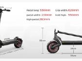 Paspirtukas iscooter ix7 Pro 2x1000w varikliai - nuotraukos Nr. 7