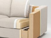 Ikea Vimle sofa – tamsiai mėlyna - nuotraukos Nr. 6