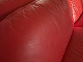 Moderni apvali natūralios odos sofa miegama - nuotraukos Nr. 4