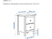 Ikea Hemnes komoda / naktinis staliukas - nuotraukos Nr. 6